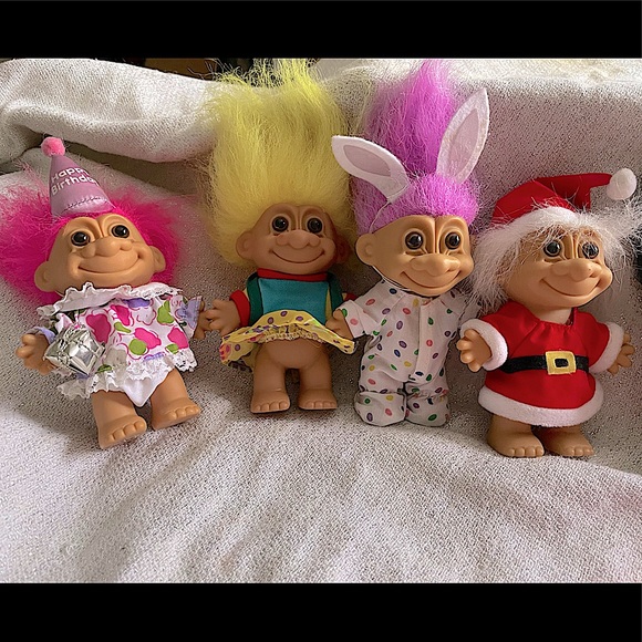 Vintage Russ HUGE LOT Troll Dolls. COLLECTORS / Rare No longer manufactured! - Picture 7 of 14